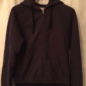 Zip front hoodie